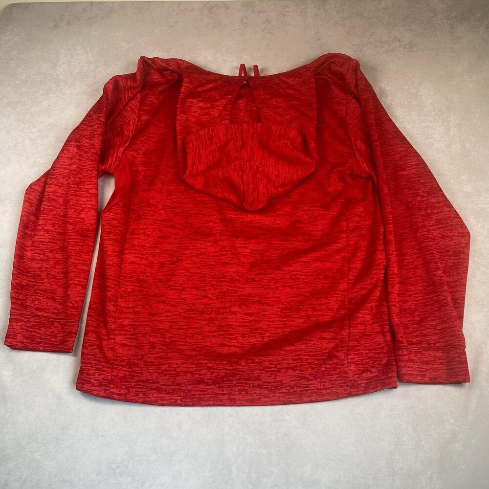 NFL TEAM APPAREL New England Patriots Red Mens Medium Hoodie Sweathsirt - Picture 5 of 5